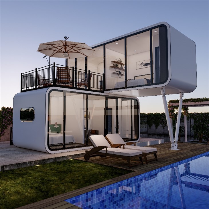 Two Layer Apple Cabin Prefab House best